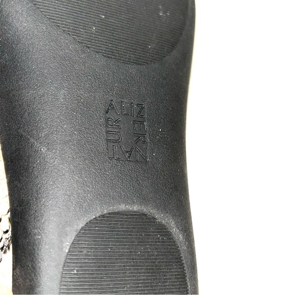 Naturalizer Shoes Vivienne Ballet Flats Womens Size 9M Snake Skin Print Slip On - Picture 7 of 11